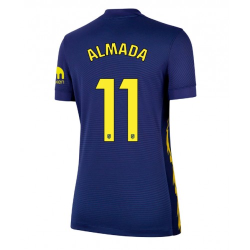 Stroje piłkarskie Atletico Madrid Thiago Almada #11 Koszulka Wyjazdowej dla damskie 2025-26 Krótki Rękaw